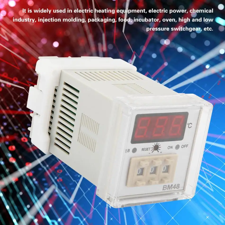 BM48-A9RPK термостат цифровой дисплей высокая точность регулятор температуры Горячий