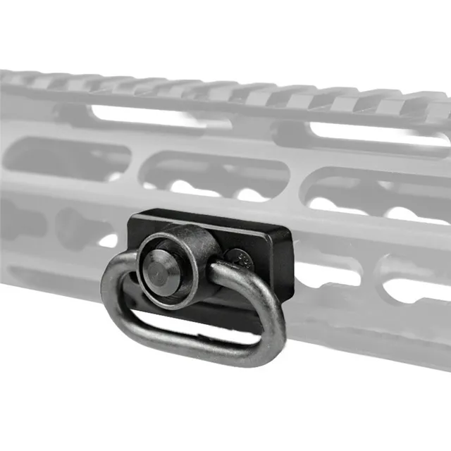US $3.78 QD Sling Swivel Adapter Mount with Keymod Base for AR15 Handguard Rail with Allen Key Attachment Ad