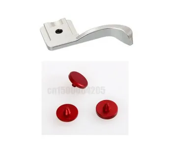 

4in1Red Shutter Release button + GRIP THUMBS thumb button Finger buckle F Fuji X-PRO1 X-E2 X-A1 X100 X100S x10 x20 X-M1 X-A1