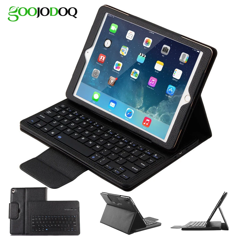 Keyboard Case for iPad Pro 10.5 A1707 A1709 PU Leather Folio Smart