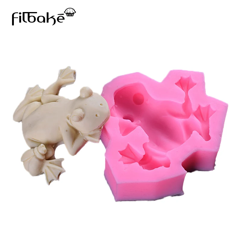 

FILBAKE Frog Silicone Fondant Cake Mold Baking Pudding Dessert Molds For Decorating Chocolates Soap Mould