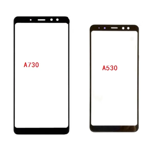 10pcs LCD Front Outer Glass Lens Replacement parts For Samsung Galaxy A8 A8+ Plus 2018 A730 A730F A730DS A530 A530F Touch Screen | Мобильные