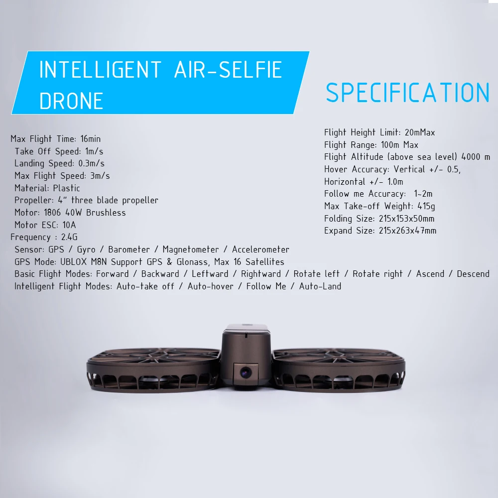 HOSHI 007 Pro Time UAV Air Foldable Selfie Drone Wifi FPV 12MP 4K HD Camera Drone Brushless GPS Quadcopter RC Quad Aerial (15)