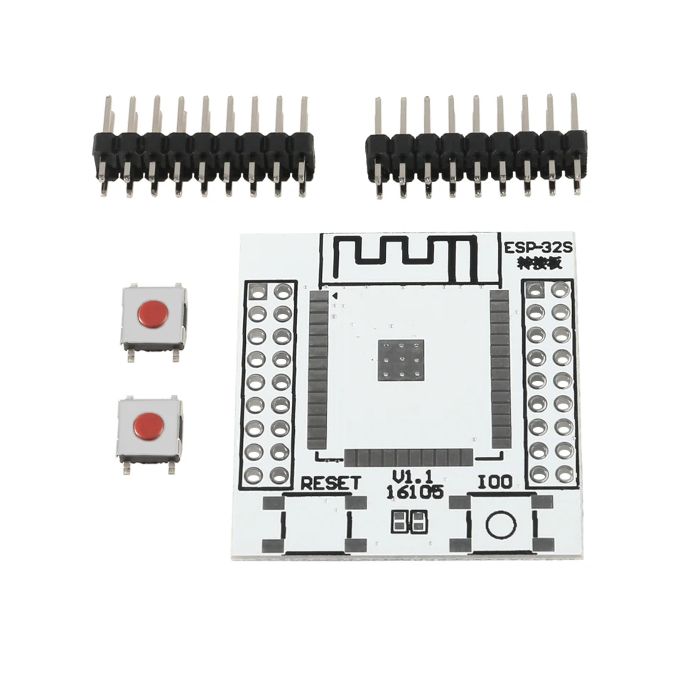 ESP32 ESP32S адаптер IO Базовая плата esp-32s Pinboard преобразователя постоянного тока с 4 строки булавки для ESP-32S Беспроводной Bluetooth модуль беспроводного доступа Wi-Fi