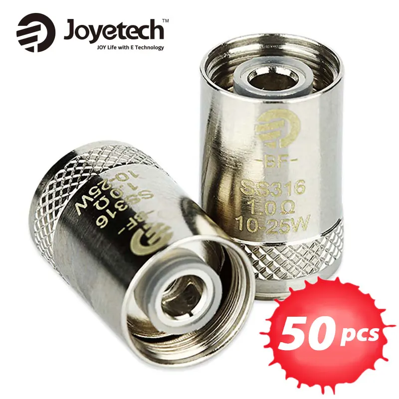 50 pieces Joyetech eGO AIO Coil Cubis BF Coil 0.5ohm/0.6ohm SS316