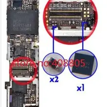 10 компл./лот для iPhone 4 4G и Q2 зарядное устройство черз порт USB зарядное устройство ic чип 75202 и 2 зарядное устройство предохранитель фильтров