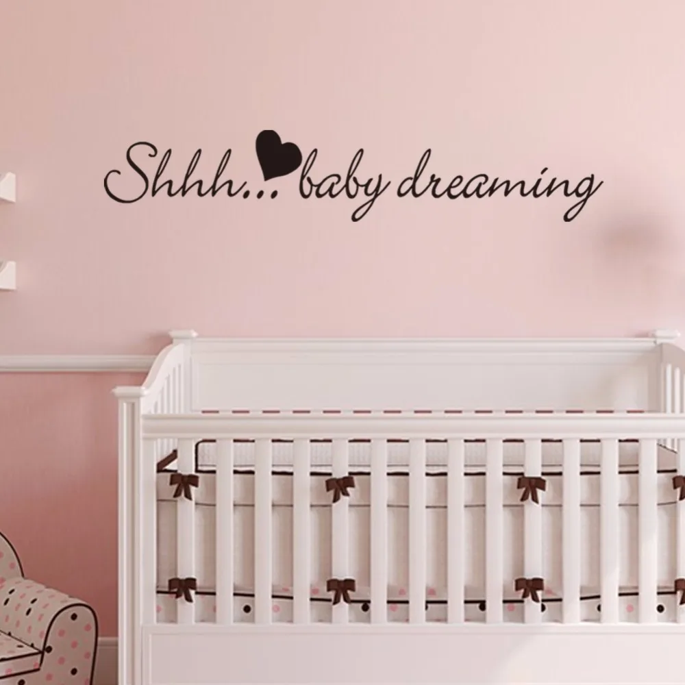 

English Bible English Wall Stickers Baby Dream Baby Dreaming Child Room Stickers Wall Decoration For Home Decor