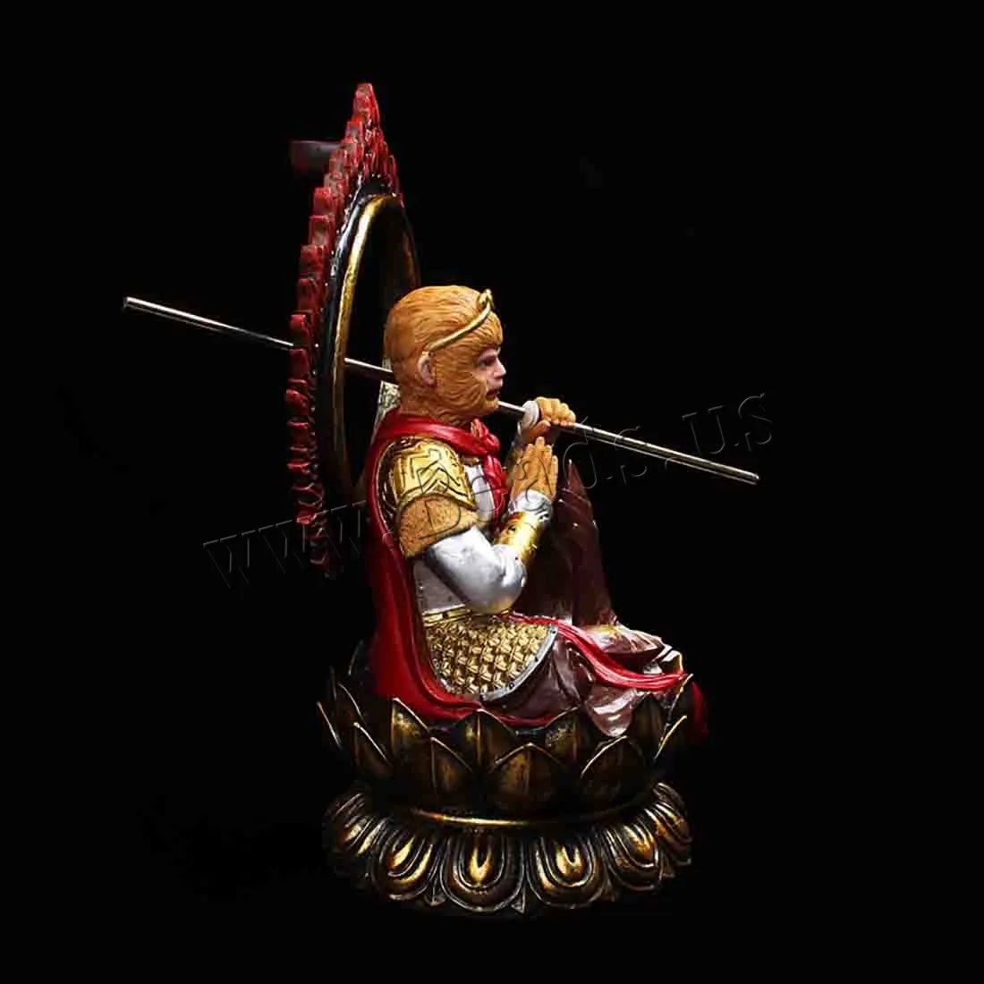 Home Decor Qitian Dasheng Monkey King Incense Burner smoke Waterfall Backflow Incense Burner Ceramic Incense Holder censer