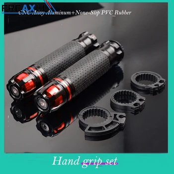 

FREAXLL Motorcycle LUX 7/8'' 22mm Aluminum Alloy CNC Handle Bar Handlebar Grip Universal