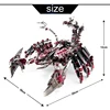 2022 Microworld Red devils scorpion model DIY laser cutting Jigsaw puzzle Animal Robot model 3D metal Puzzle Toys for adult Gift ► Photo 3/6