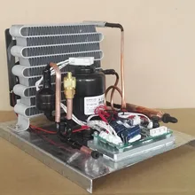 PURSWAVE ST14DCHC 300 Вт мини-конденсаторы с 12В 24В крошечные компрессоры конденсаторный фильтр осушитель двигателя Вентилятор термостатный провод