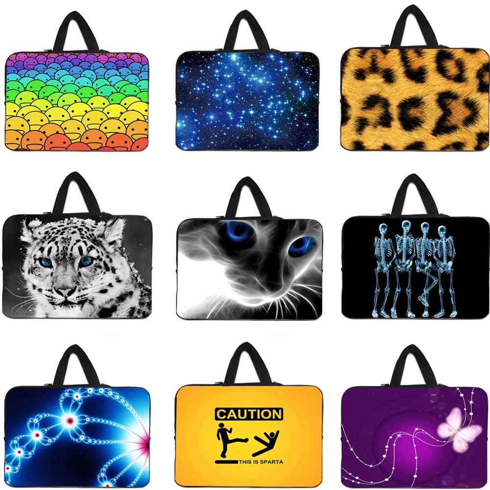 Viviration портативный ультрабук неопрен 10 10," 12 13 14 15 17 15,6 ноутбук PC покрытие для Сумки Чехол модные компьютерные аксессуары