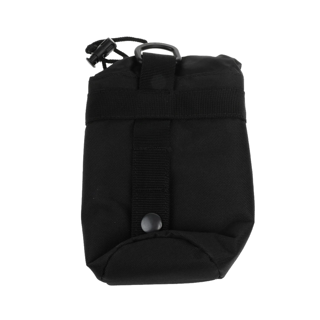 Tactical Military Molle Water Bottle Pouch Drawstring Open Top Travel Water Bottle Bag Hydration Carrier Water Bottle Pouch