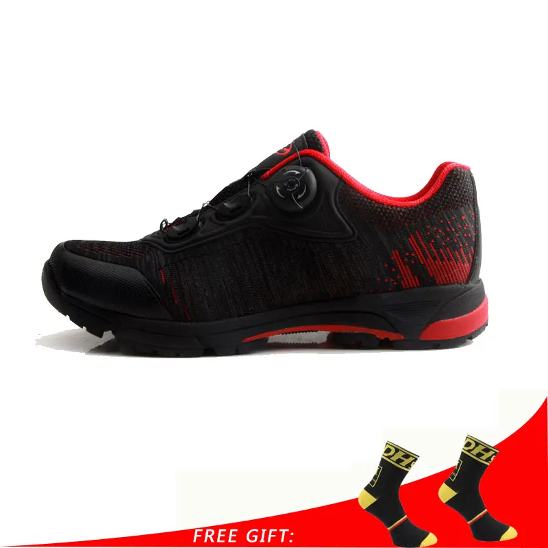 

Tiebao Men Women MTB Leisure Bike Racing Shoes Athletic Cycling Shoes Self-Locking Sneakers Bicycle Breathable Shoes