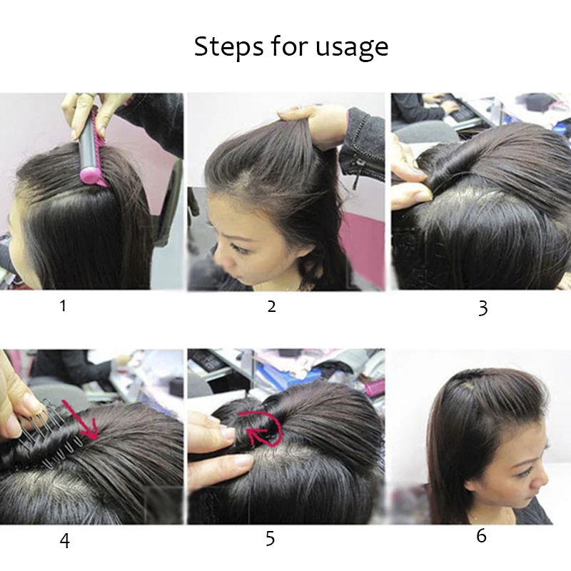 6pcs Hairpins Screw Barrette Hair Clips Spin Spiral Screw Metal