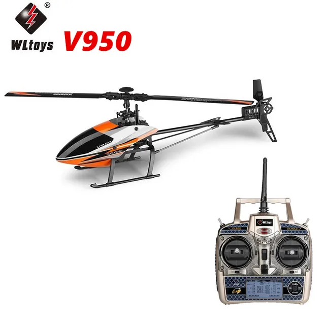 WLtoys V950 6CH 3D6G System Big RC Helicopter with Brushless Motor 2.4G