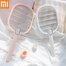 Новинка Mijia 3 жизнь Москитная мухобойка убийца электрическая портативная ракетка насекомое мухобойка Москитная мухобойка убийца мухобойка