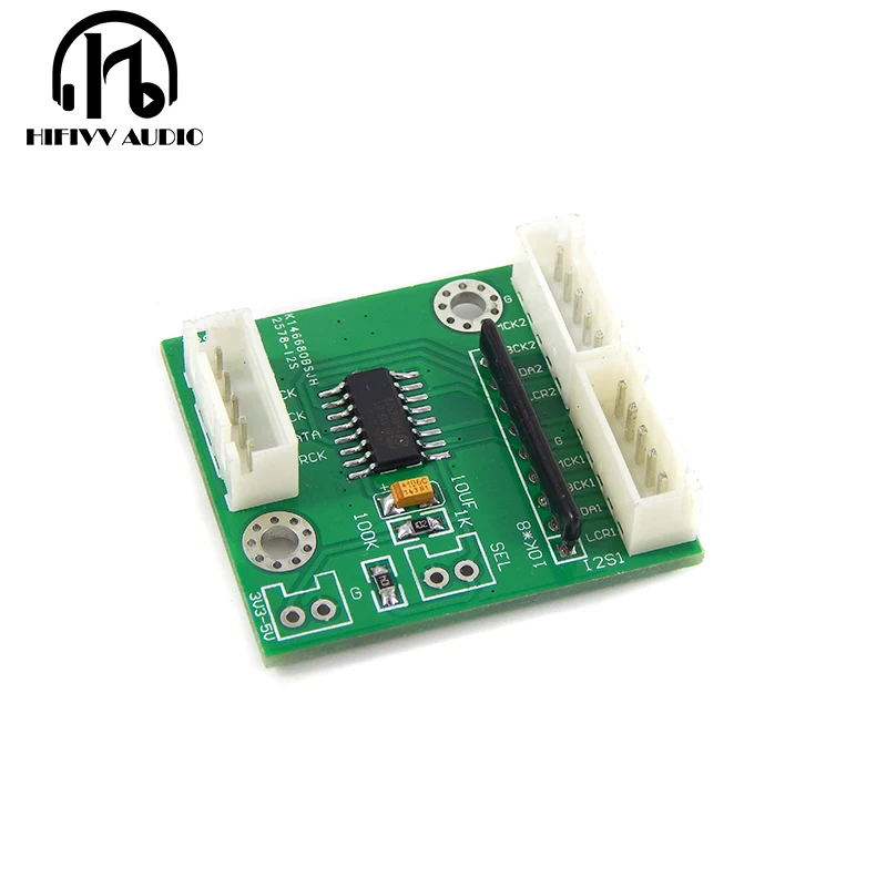 Двухсторонний аудио усилитель Hifivv модуль переключателя I2S/IIS может