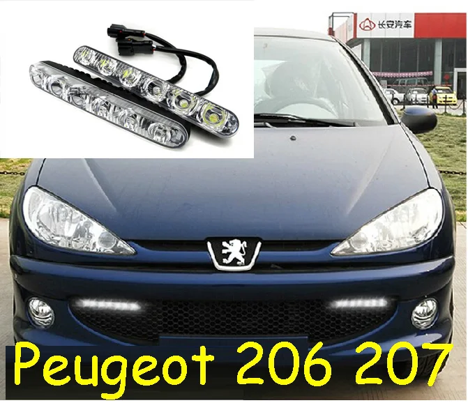 

Puegeo 206 207 407 408 607 508 daytime light,LED,Free ship!2pcs/set+wire,206 27 407 408 607 508 fog light,206 207 407 408 607