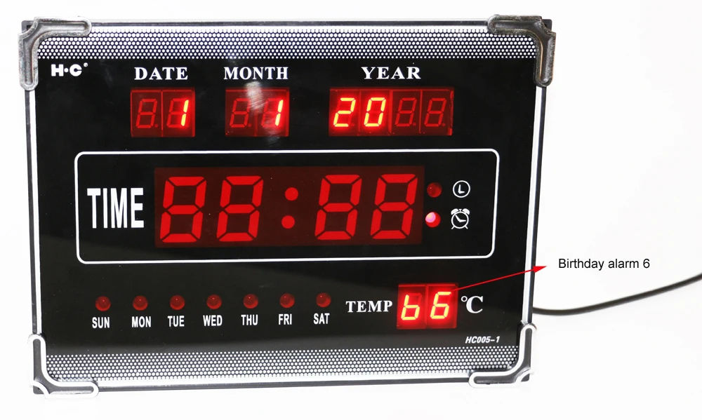 Digital Desktop Clock Image 9