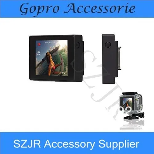  2016 New arrive Gopro Accessories Go pro Hero 3+ 4 LCD Bacpac Display Screen External Screen For Sport Camera Hero3+ 4 