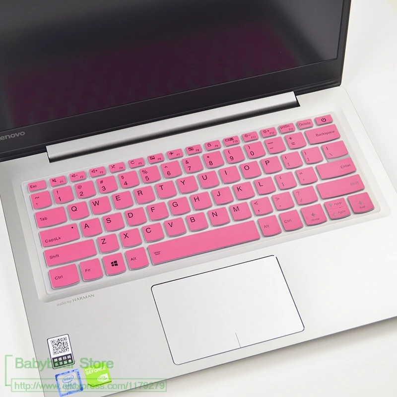Для lenovo Йога 730 730-13ikb 13 S730-13IWL s730-131wl 13,3 дюймов для lenovo Йога C930 13," чехол для клавиатуры ноутбука протектор - Цвет: pink