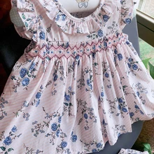 Летняя одежда для маленьких девочек Детский костюм для девочек оборки шорты с дизайном «Принцесса» Блузка+ платья с вышивкой для девочек