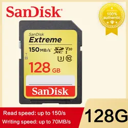 SanDisk Extreme SD Card 64 GB class10 90 МБ/с. быстрее карты памяти для Canon 128 GB 32 GB SDHC/SDXC карт памяти для камеры