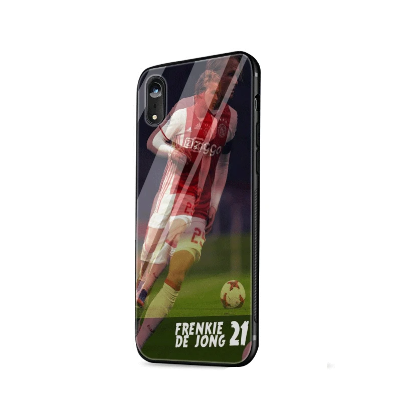 Чехол для мобильного телефона стекло для iPhone 5 5S SE 6 6s 7 8 Plus X XS Max XR чехол Ajax Shell - Цвет: G4