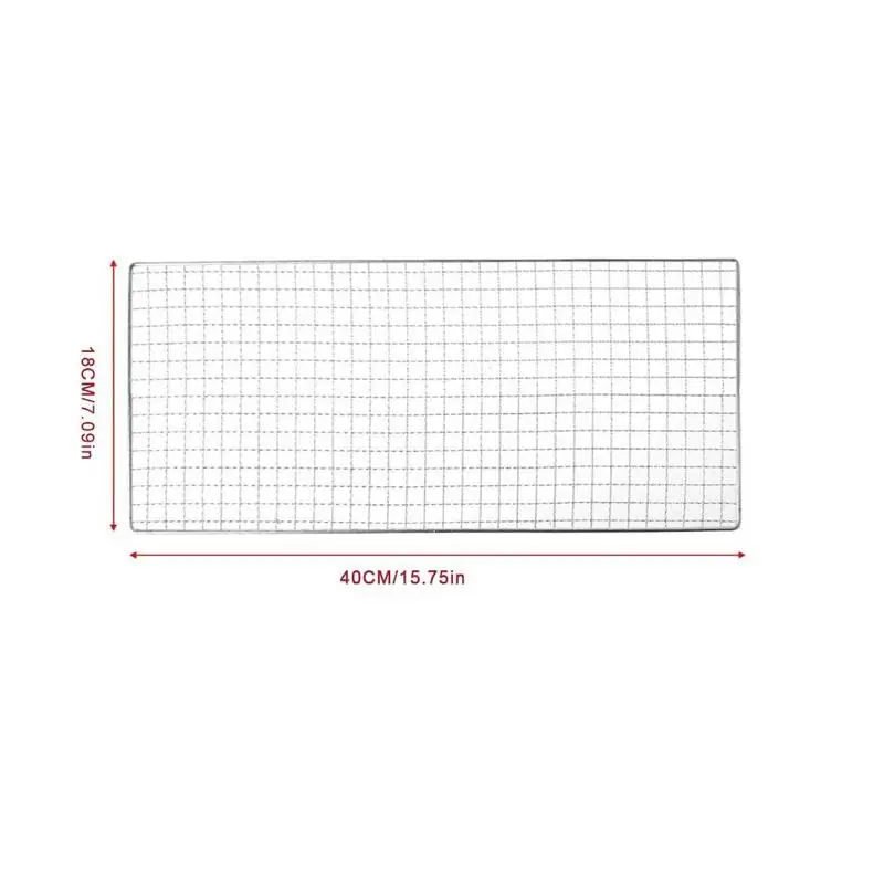 Сетки для барбекю квадратной формы из нержавеющей стали, сетка для барбекю, сетка для барбекю на открытом воздухе, стойка для выпечки, сетка для гриля из углеродистой стали