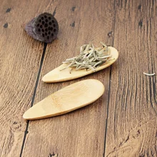 1000 шт. милые семена дыни в форме капли ручной работы мини бамбуковые чайная ложка кунг-фу чайная ложка черный зеленый чайная лопатка подарок для друга