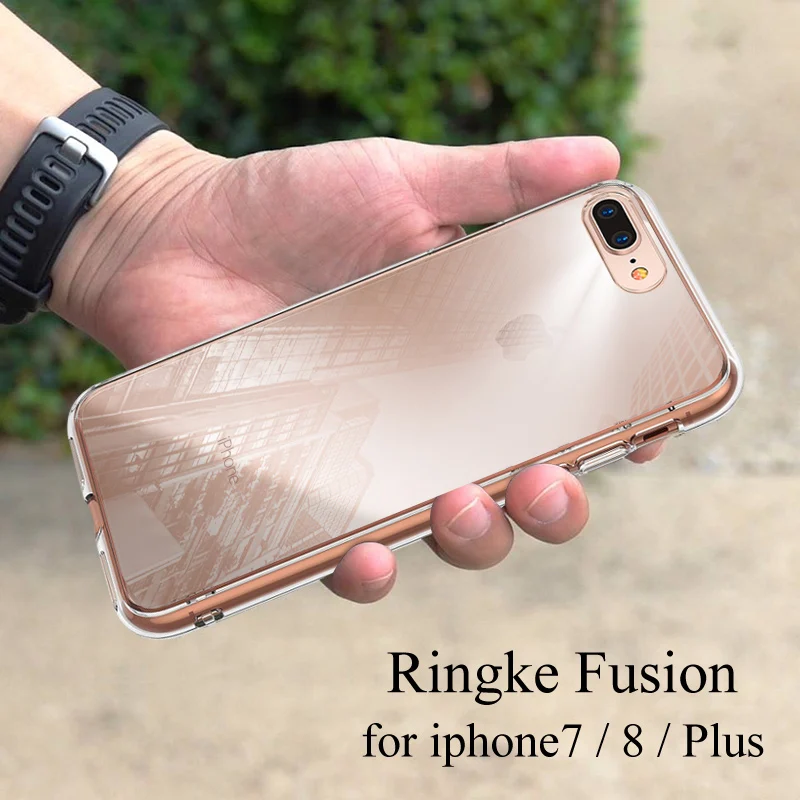 coque iphone 8 ringke fusion rose