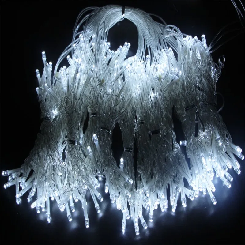 3M*3M LED Waterproof Curtain Lights Window Decoration Waterfall Fairy String Lights For Christmas New Year Wedding Decor EU Plug 3M*3M LED Waterproof Curtain Lights Window Decoration Waterfall Fairy String Lights For Christmas New Year Wedding Decor EU Plug