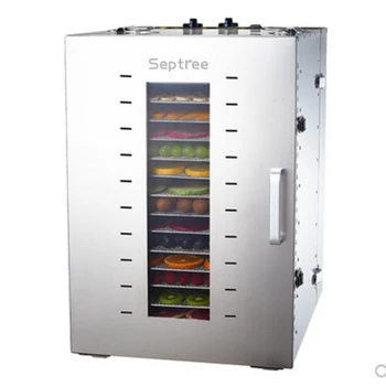 

16 Layer Commercial Professional Fruit Food Dryer Stainless Steel Food Fruit Vegetable Pet Meat Air Dryer Electric Dehydrator