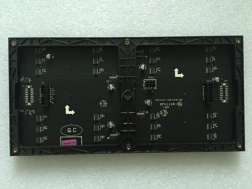 SMD2121 светодиодный модуль 320*160 мм P5 Крытый полноцветный панель 1/16 S 64*32 точек для видеостены