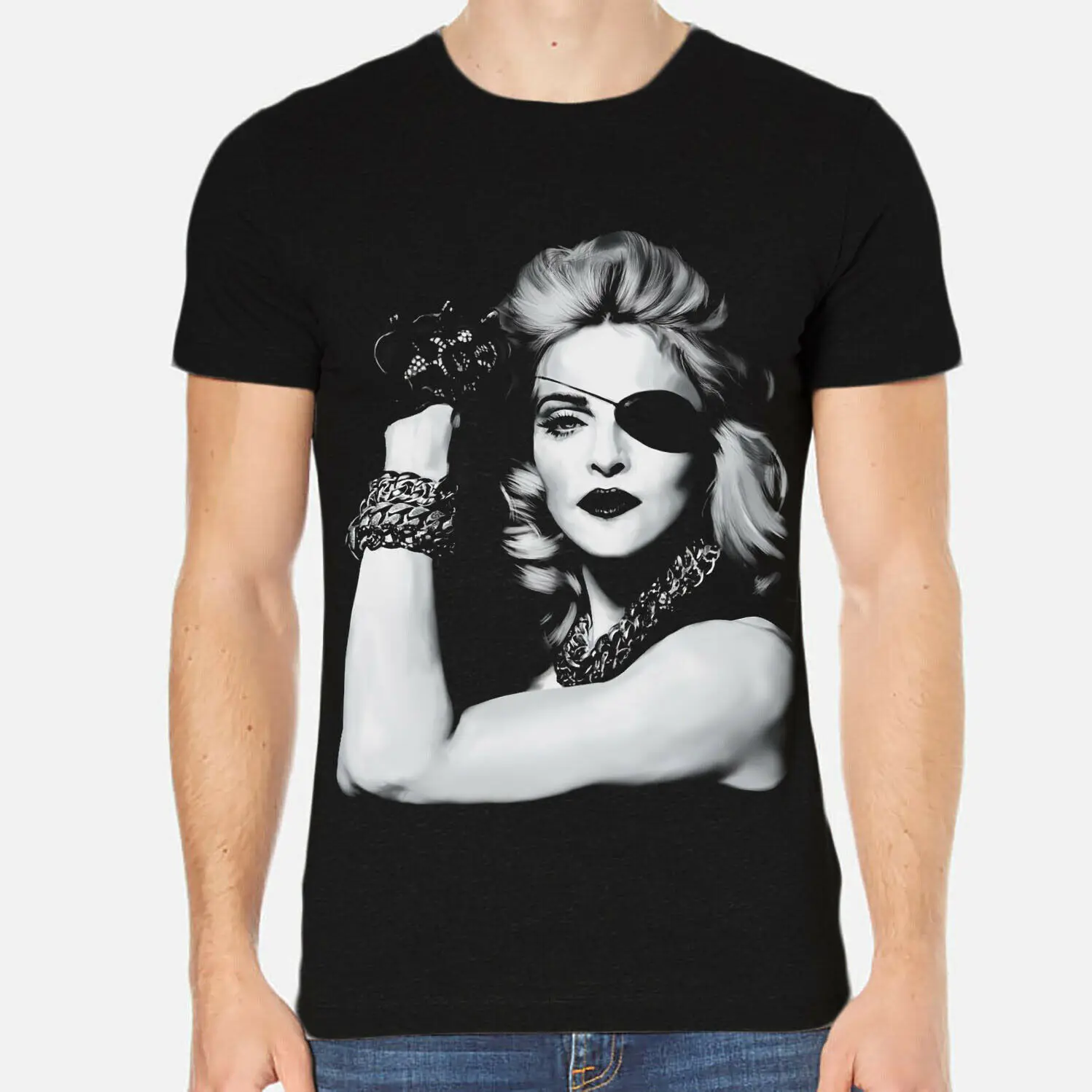 

Madonna Celebrities Men T-Shirt Tee Clothing 3-A-286