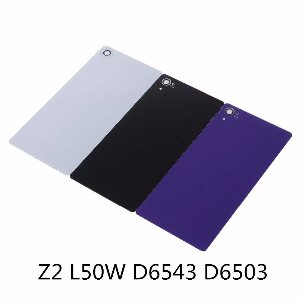 For Sony Z2 D6543 D6503 Back Glass Battery Door Housing L50W Cover With NFC | Мобильные телефоны и аксессуары