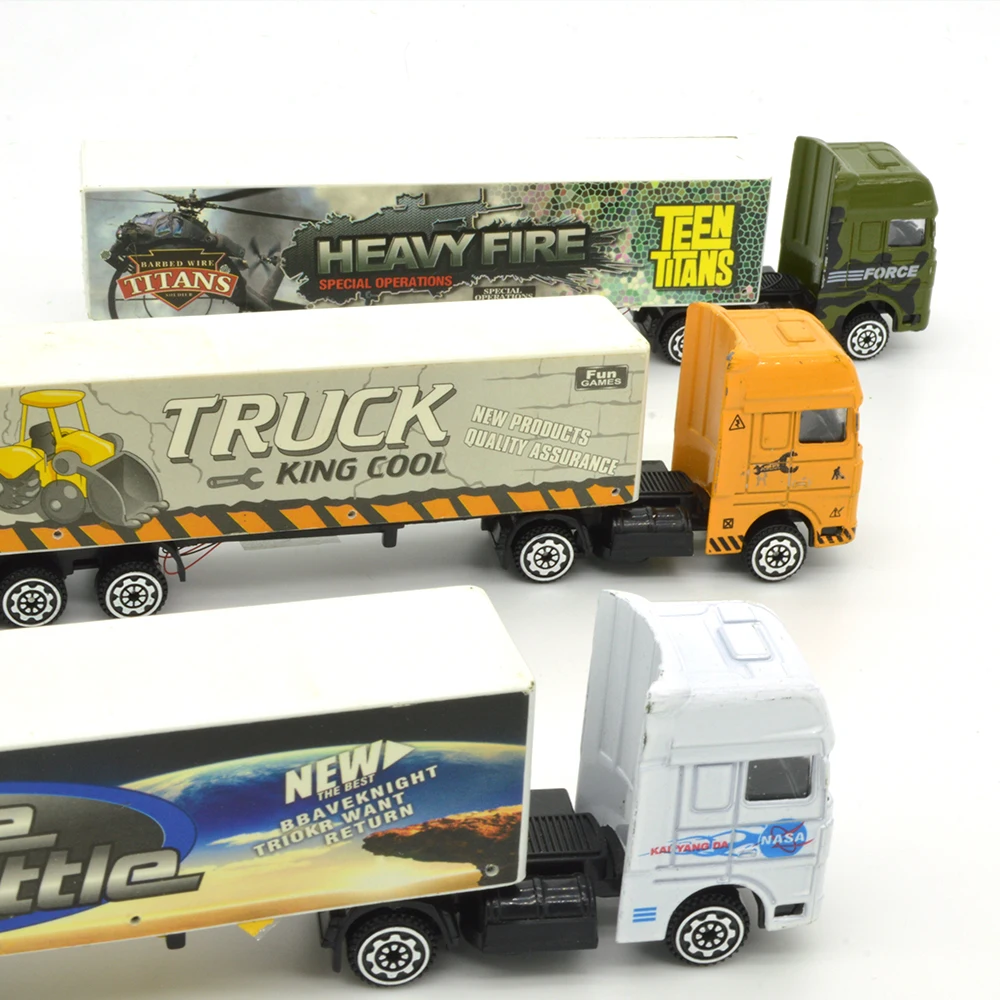  HO 1:87 style alloy model light Truck container for architeture model making 12V Led