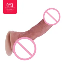 EYUNG 15 cm realistic dildos for female Hit G point orgasm Masturbator sex toys Soft Penis Big Dick Odorless Faloimitator cock