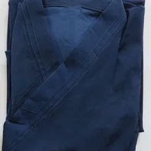 Осенне-весеннее платье даосский халат даосизм представление одежды семейная форма для боевых искусств Костюмы кунг-фу одежда темно-синий