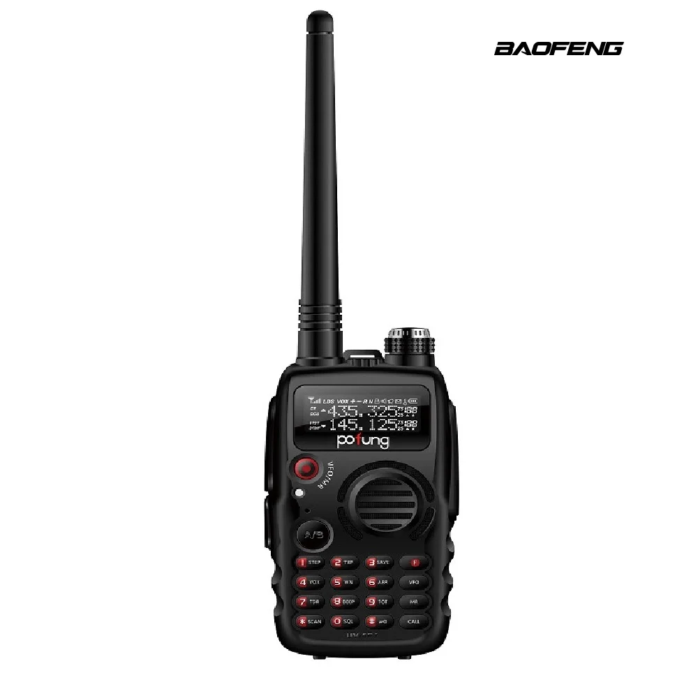 Baofeng A52 Ham трансивер двухдиапазонный переговорный VHF/UHF 136-174/400-470 МГц 5 Вт мощность передачи Многофункциональный переговорный - Цвет: A52 Radio