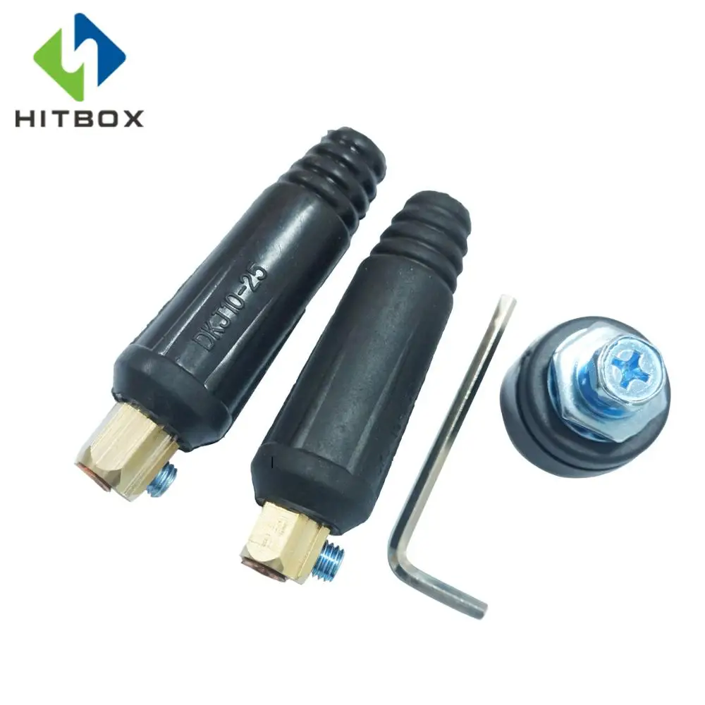 HITBOX Welding Wire Connector Extension Wire For 200A Welding Machine