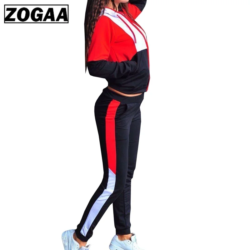 ZOGAA Women Plus Size Tracksuit Two Piece Set Casual Sport Suit Womens 2 Piece Sets Sportswear 2019 Zipper Tracksuit Female ZOGAA Women Plus Size Tracksuit Two Piece Set Casual Sport Suit Womens 2 Piece Sets Sportswear 2019 Zipper Tracksuit Female