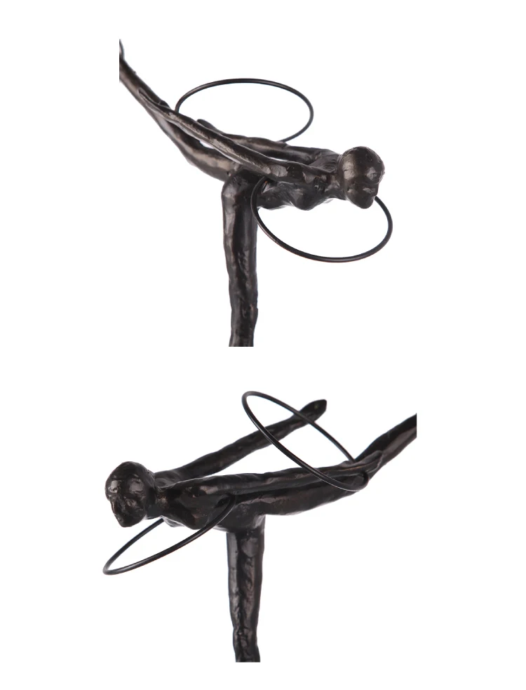  Luxurious Gymnastics Characters Art Statue Sculpture Resin Home Decor Accessories Living Room Or Be - 33052233752