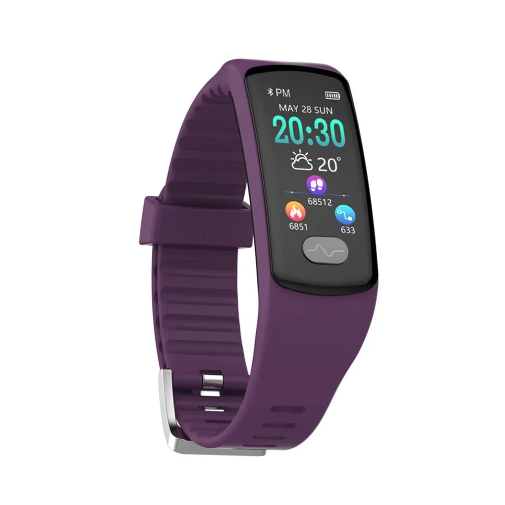 OUTAD Fitness Tracker Pedometer Smart Bracelet Wristband Watch Exercise Step Bracelet Sports Watch Heart Rate Blood Pressure