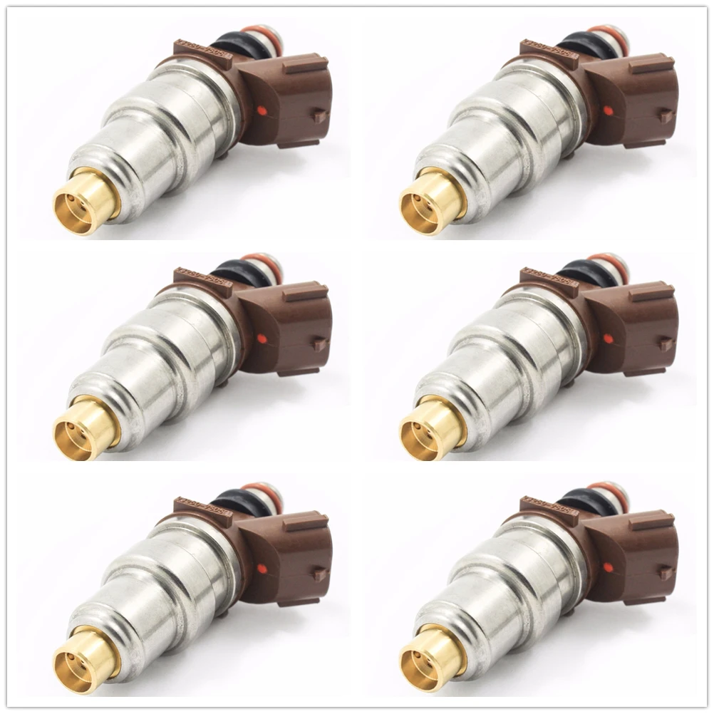

6 Pcs Fuel Injectors For Toyota 4runner Tacoma T100 2.7l 23209-79095 2325075050
