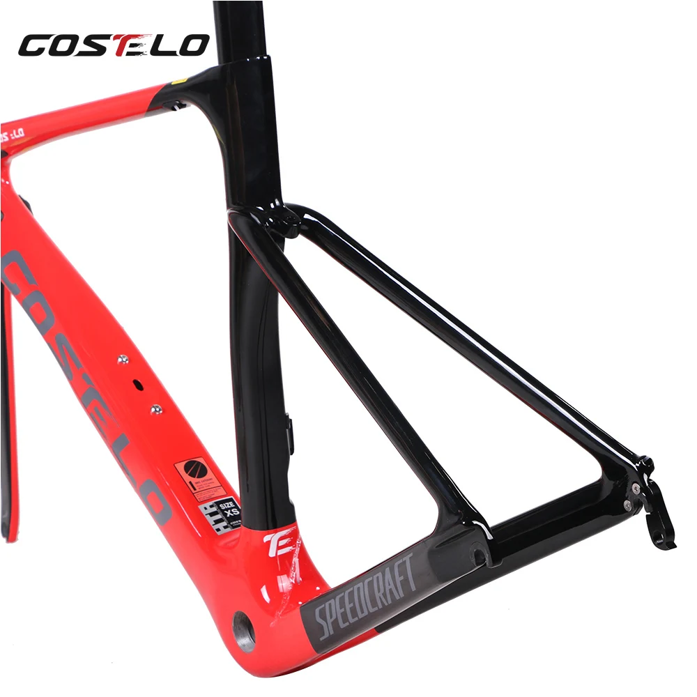 Flash Deal Costelo Speedcraft Road Bicycle Carbon Frame T1000 UD Carbon bike Frame Matte/Glossy bicicleta carbono bici telai in carbonio 13