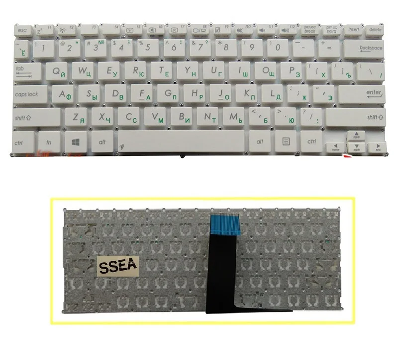 SSEA новая RU Клавиатура белая для ASUS F200 F200CA F200LA X200C X200CA X200LA ноутбук русская