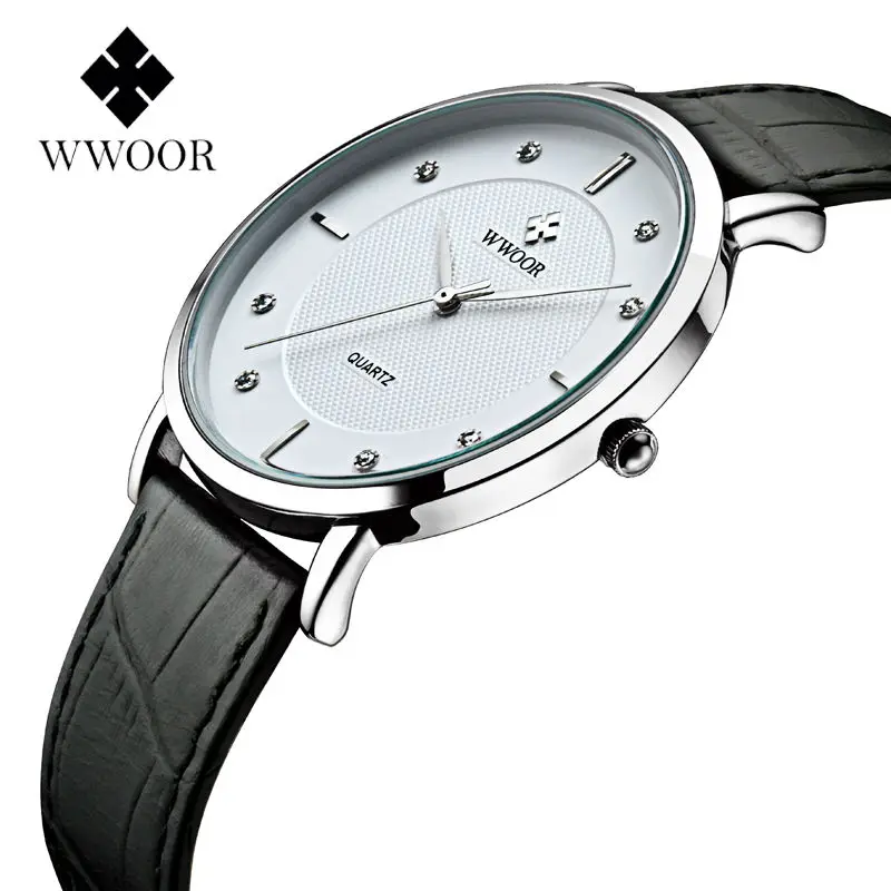 2016 Luxury Brand Mens Watches Ultra Thin Genuine Leather Clock Male Quartz Sport Watch Men Waterproof