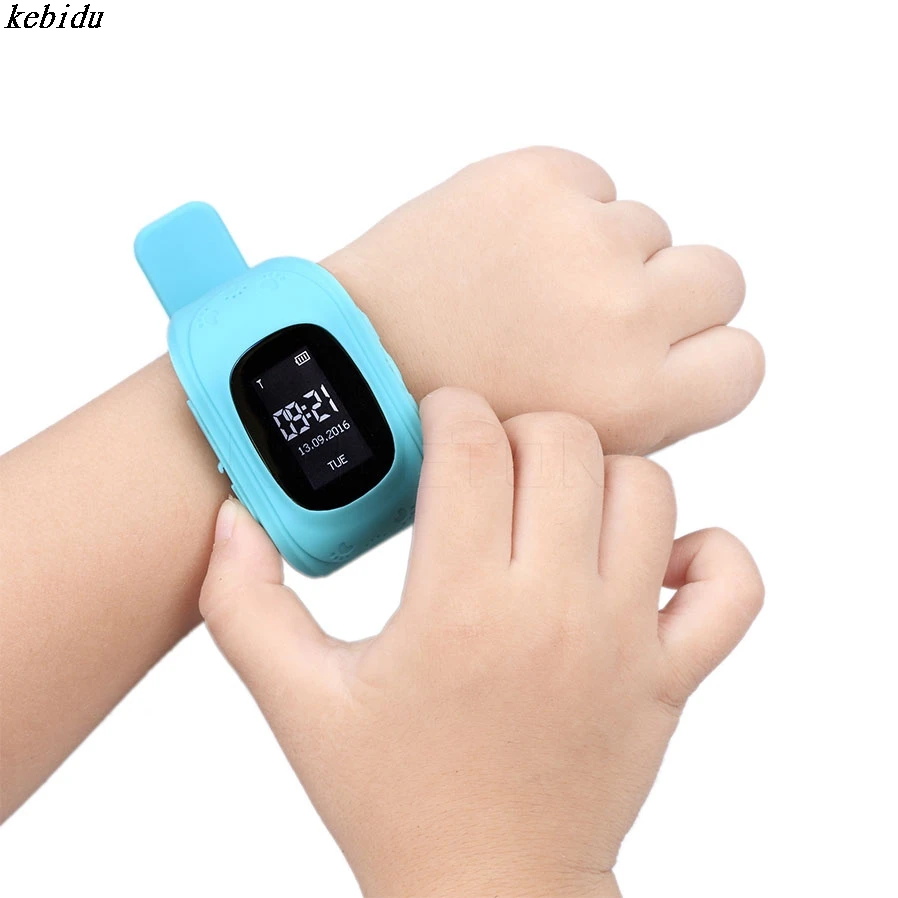 

Smart Kid Safe GPS Watch Wristwatch SOS Call Location Finder Anti-lost Locator Tracker for Kid Child Monitor Baby Gift Q50 Watch